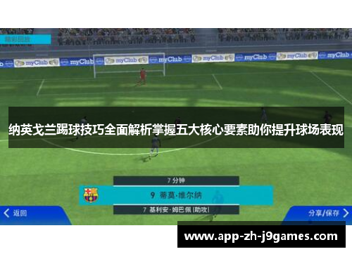 纳英戈兰踢球技巧全面解析掌握五大核心要素助你提升球场表现
